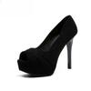 12CM High Heels Platform Shoes Woman Peep Toe Pumps Sexy Women Shoes High Heels Fashion Wedding Bridal Shoes Heels for Ladies