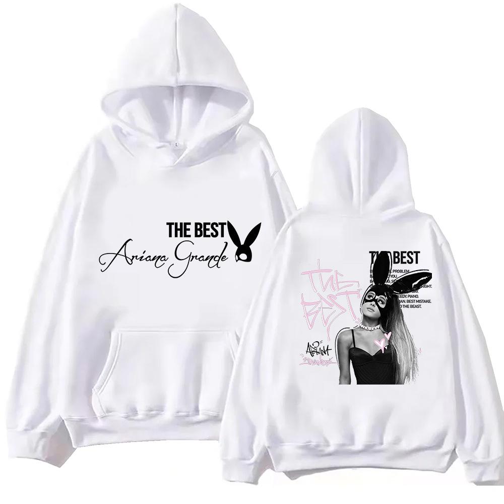 Ariana Grande Herren- und Damen-Hoodies, Harajuku Hip-Hop Pullover, Hoodies, Sweatshirts, modische Damen-Streetwear