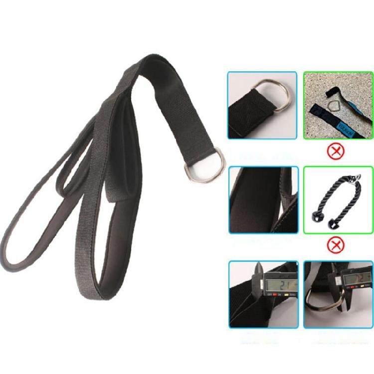 Heavy Type Pull Strap For Strengthening Homes Gym Equipment Ergonomic Handle Compacts Fitness Tool