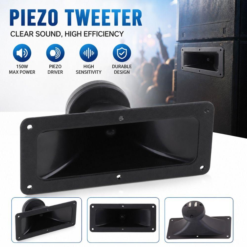 High Sensitivity Piezoelectric Tweeter Dual Drive Audio Speaker New Loudspeaker