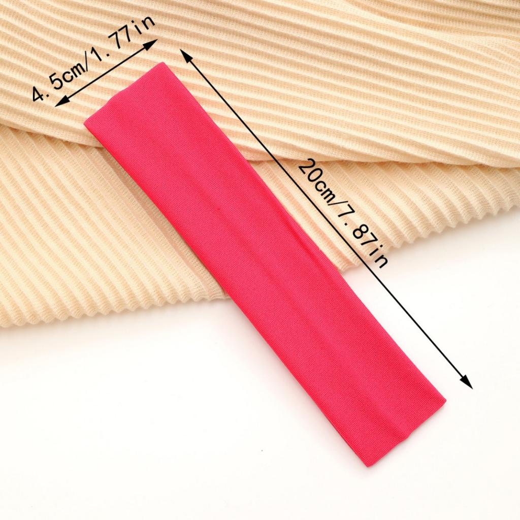 1PC Breathable Yoga Hair Bands Absorbing Sweat Headwear Hair Jewelry Women Elastic Headband Fashion