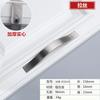 Modern Wardrobe Door Handles Aluminium Alloy Brushed Silver Kitchen Drawer Cabinet Furniture Hardware Home Improvement