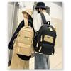 High School Student Backpack Simple Backpack Women's Trendy Fashionable Casual Backpack Travel Bag