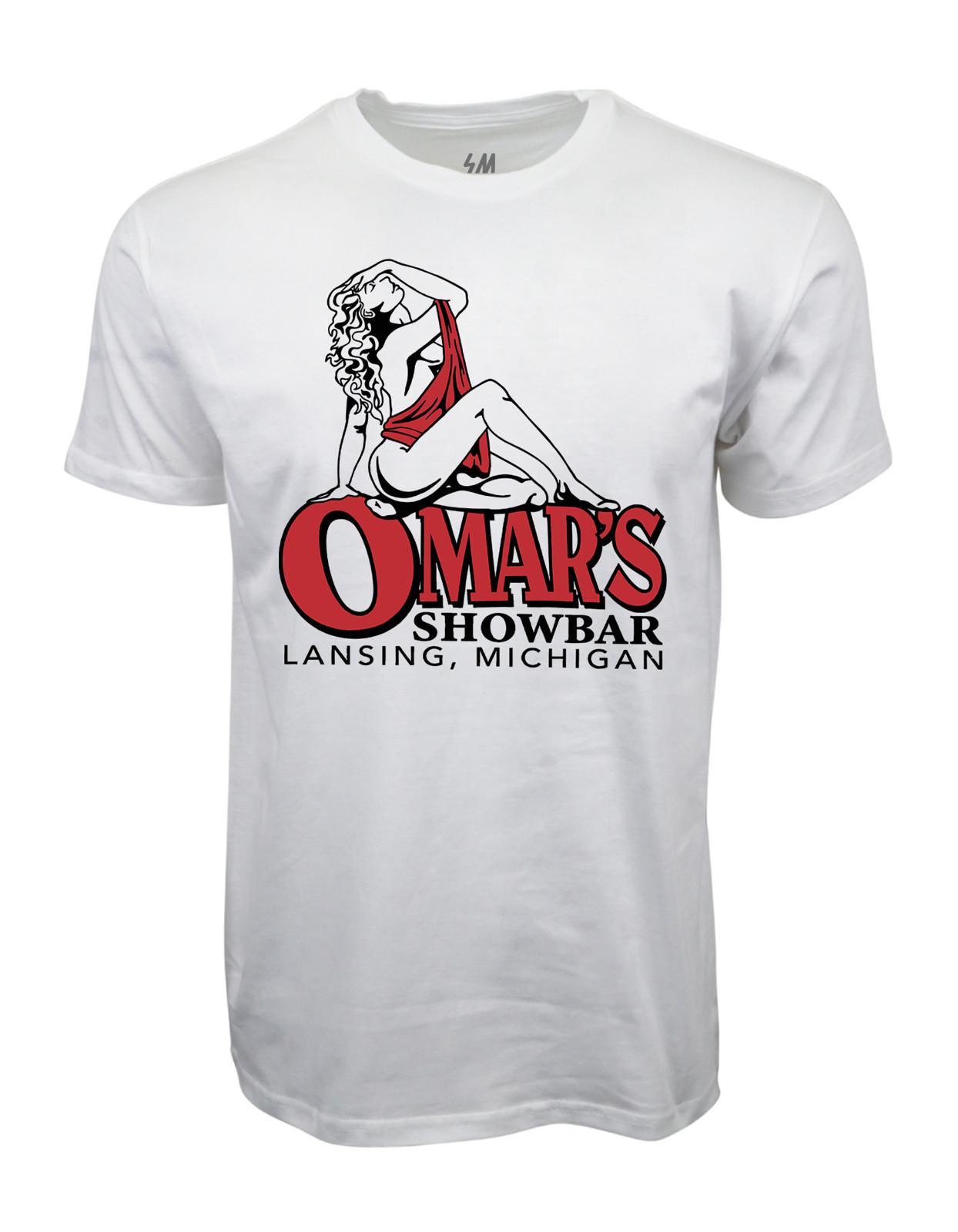 Omars Showbar Lansing , Michigan Graphic T shirt XL