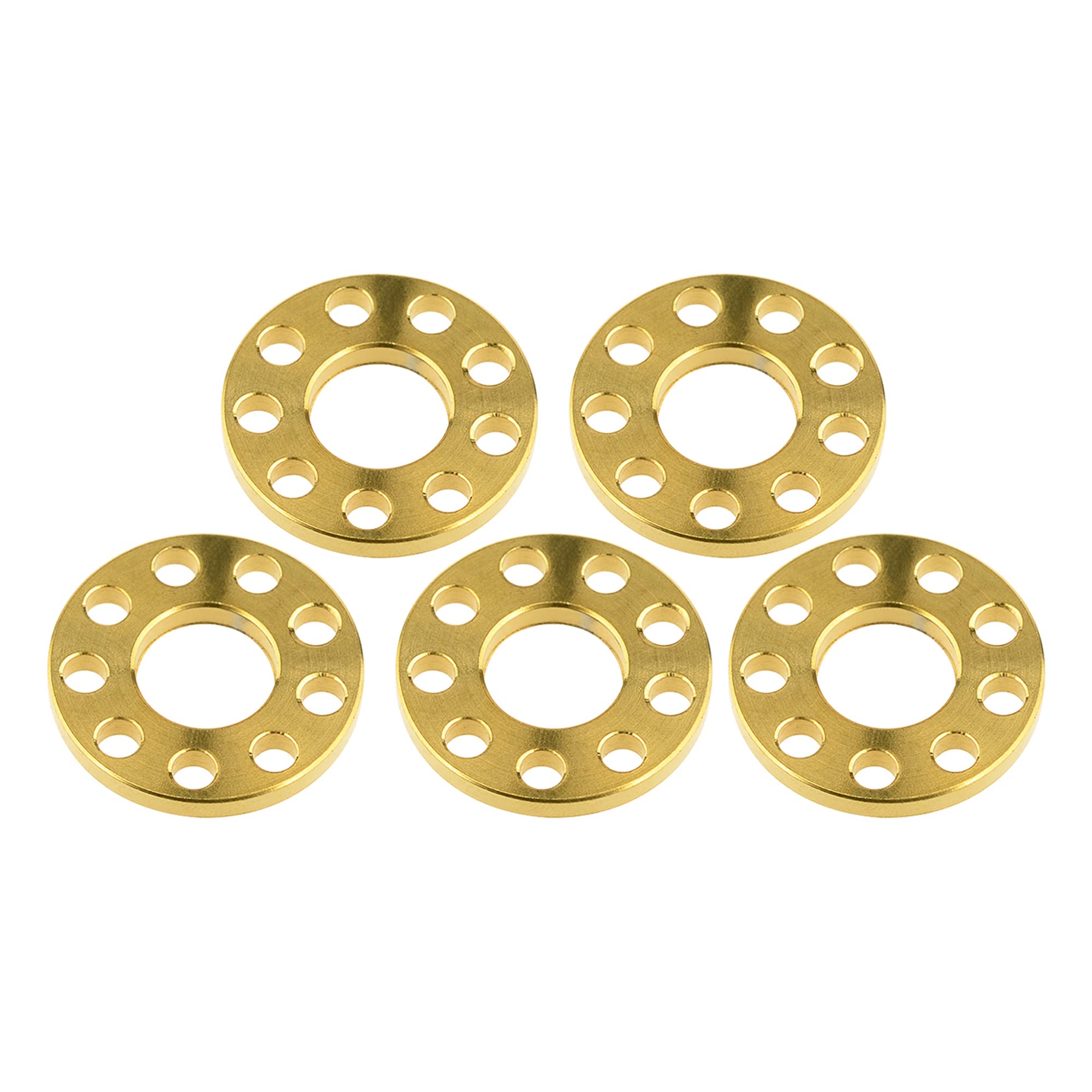 Ruifu Titanium Alloy Gasket M6 M8 M10 9 Holes Flat M10 золотой