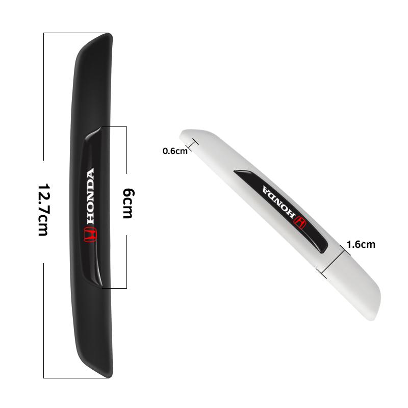 AQO1 4Pcs Car Anti-collision Strips Auto styling Accessories For Honda civic accord fit jazz pilot CRV odyssey passport city shuttle
