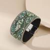 Ethnic Style Rhinestone Women's Bracelet Bohemian Handmade Female Bangle  Party Wear