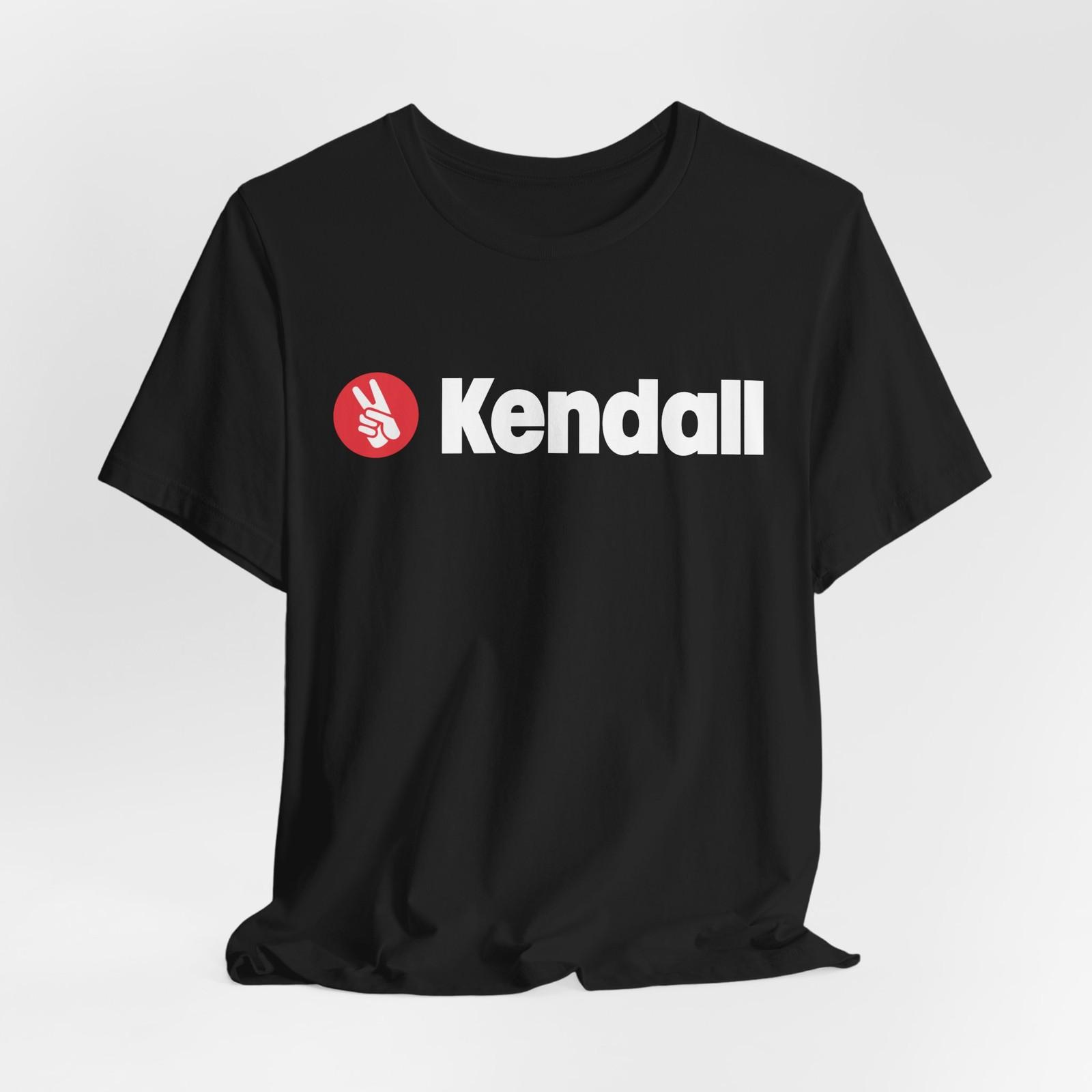 New Kendall Motor Oil Logo Black /Navy T-Shirt S-5XL S разноцветный