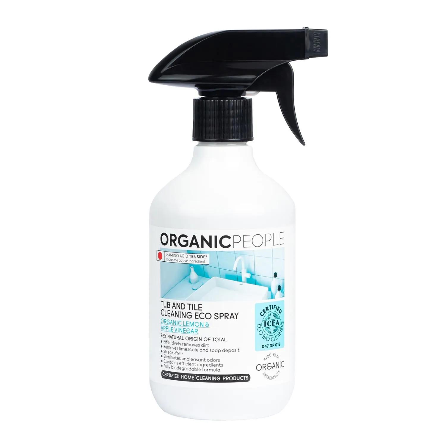 Organic People Эко-спрей для чистки ванн и унитазов 200 мл