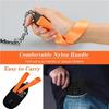 24 Inch Pocket Chain Rope Saw,Portable Hand Saw,With Sharp Teeth Blades for Survival Gear Camping Hunting Tree Cutting.