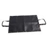 Under Grill Mat with Handle Fiberglass Silicone Expandable Fireproof Grill Pad Firewood Carrier Bag