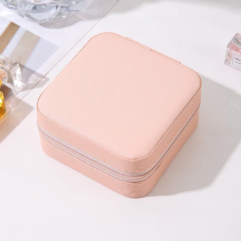 

Елегантна переносна коробка для зберігання ювелірних виробів для сережок, намист і каблучок