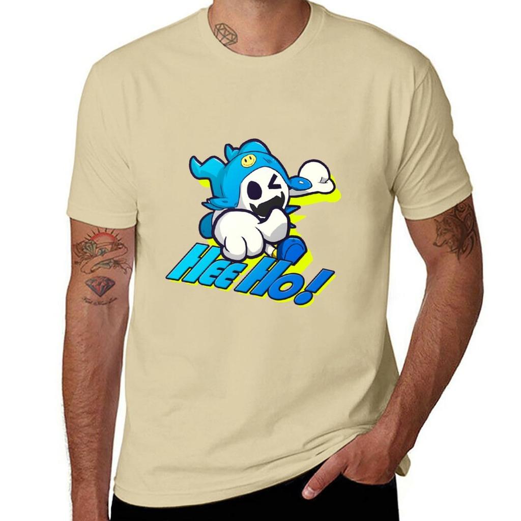 Hee Ho TShirt sweat summer top plus size tops mens white t shirts