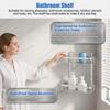 Rostfreies Duschregal Weltraum-Aluminium Aufbewahrungskorb Badezimmer Küche Schlafzimmer Dusche