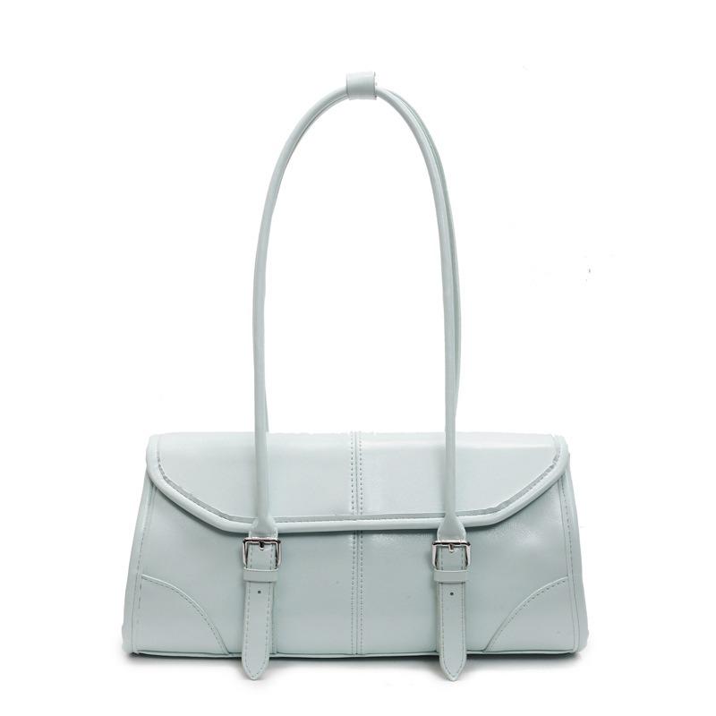 

Премиальная сумка-тоут большой вместимости для通勤, женская новая модная сумка через плечо под мышкой, весенне-летняя портативная сумка-багет синий