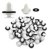 Rivet Clip, Set of 100, Car Interior Clip, Genuine External