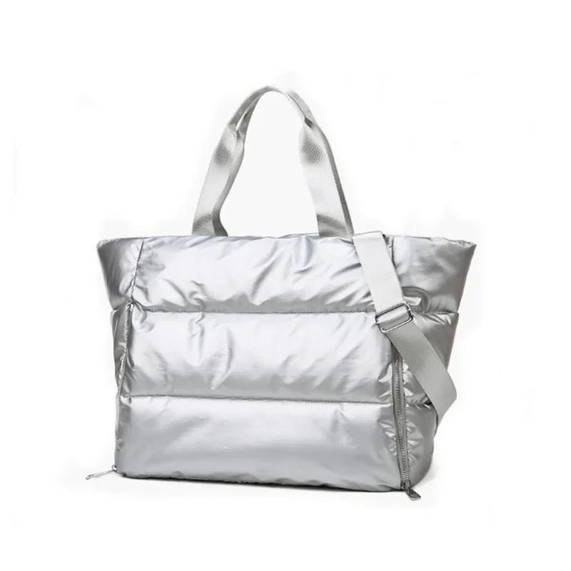 Women Gym Sports Bag Waterproof Swimming Yoga Mat Pink Weekend Travel Duffle Bags for Women Sport Fitness Shoulder Handbag