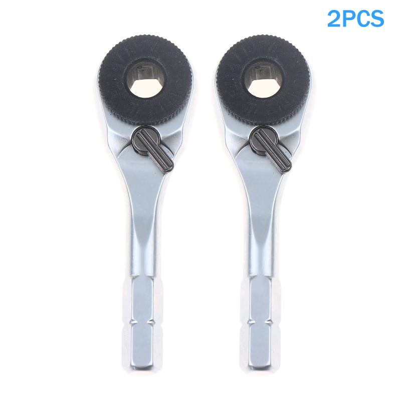 New Socket Torque Wrench Hand Tools 6.35Mm Screwdriver Hexagonal Ratchet Wrench Toughbuilt Mechanic Manual Tools