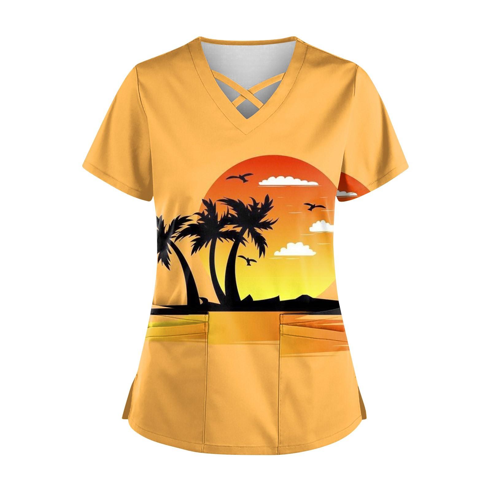 Женская Гавайская униформа с принтом — фото 6