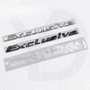 3D Electroplated ABS Letter Emblem Stickers Fit Rear Tail Waterproof Auto Exterior Tuning Custom Decor Badge Decals