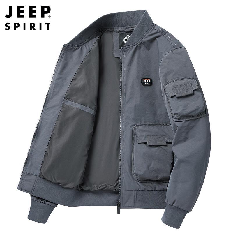 JEEP SPIRIT Men's Casual Zipper Jacket