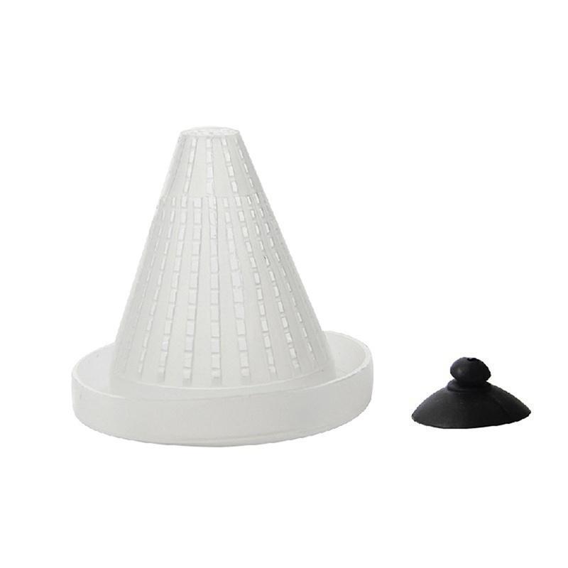 Plastic Fish Feeder Cone-shaped Automatic Feeder Aquarium Fish Tank Timed Feeding Feeder Aquarium Fish Tank Fish Feeding Tool
