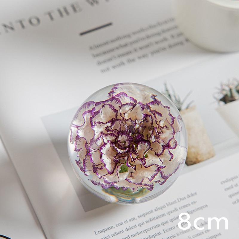 Dandelion & Sunflower Crystal Ball Ornament - High-End Gift for Christmas, Birthday, or Valentine's Day (M2)