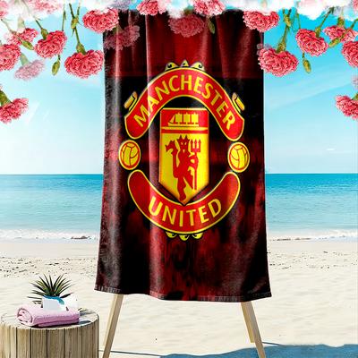 Manchester United Manchester City Strandtuch Perfekt für Reisen, Outdoor-Aktivitäten, Schwimmen, Camping, Wandern
