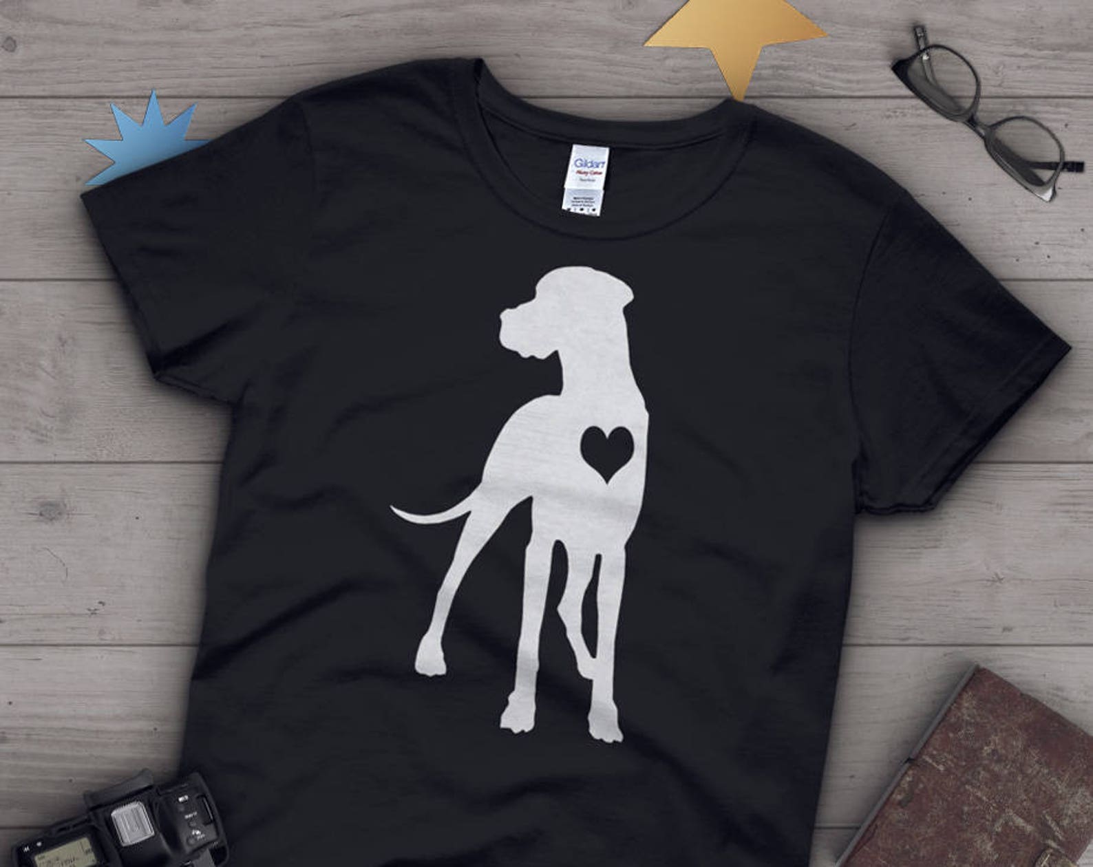 Great Dane Shirt, , Dog Lover Gift, Cute Great Dane Mom T-shirt, Great Dane Lover TShirt, Pet Graphic Tee, Tops, Pink Blue Navy 120