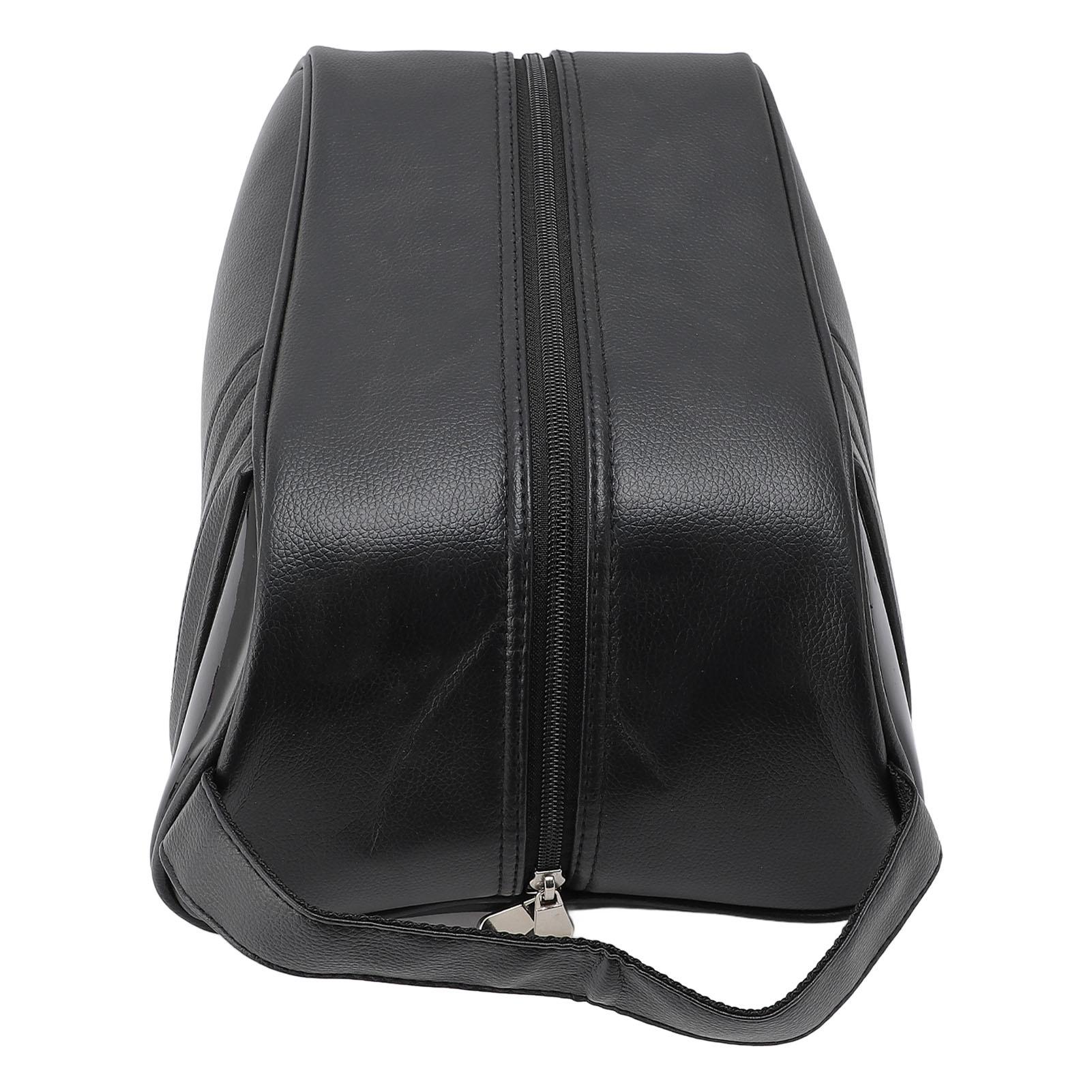 

Shoe Carrier Bag PU Leather Water Resistant Multifunctional Portable Shoe Storage Bag with Handle for Travel