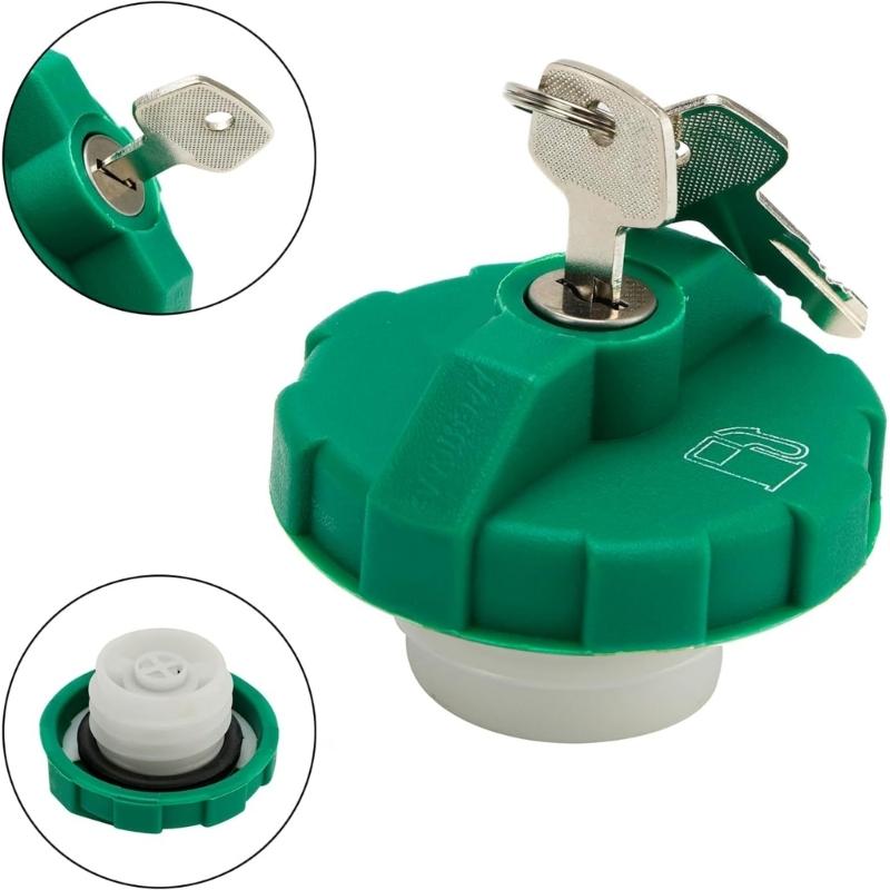 Locking Fuel Caps Replacement Accessories for Skid Steer 643 645 653 721 741 743 751 753 763 773 Oil Fuel Caps