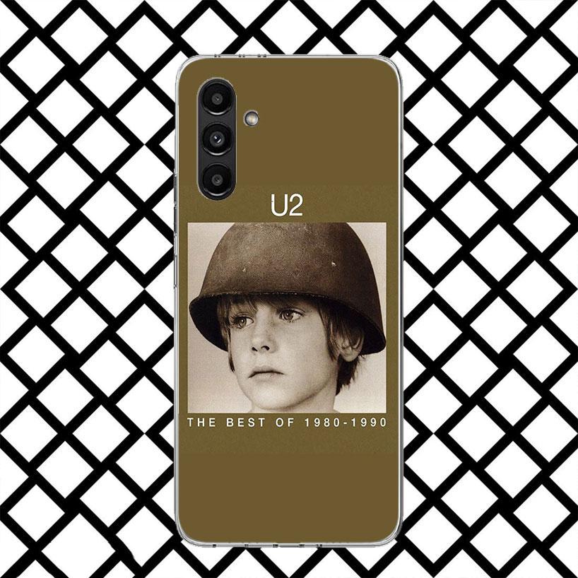 Band U-U2 Rock Phone Case for Samsung Galaxy A17 A37 A57 A16 A26 A36 A56 A15 A25 A35 A55 A14 A24 A34 A54 A13 A23 A33 A53 Galaxy