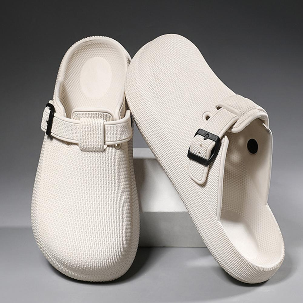 Fashion Kidmi Men Clogs Slippers Men Garden Shoes Summer Nonslip Beach Slippers Men EVA Flat Sandals Outdoor Fashion Mules House Slipper