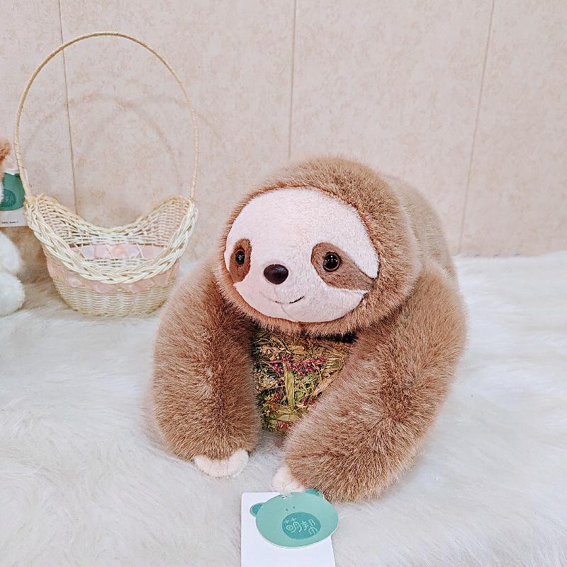 Non-Toxic Long Arm Animal Weighted Stuffed Animal Soft Lazy Fluffy Plush Animal Plush Raccoon Koala Bear Giraffe Stuffed Plush Soft Pillow