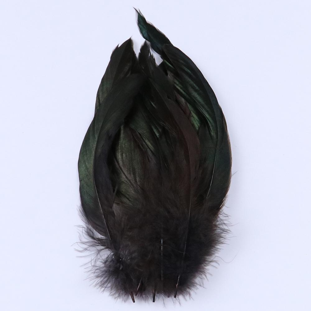 50Pcs/Lot Natural Color Rooster Feathers 6-8 Inch/15-20 CM Pheasant Chicken Feather for Crafts Jewelry Earring Making Plumes