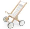 Cochecito de muñeca Viga Toys de madera para pasear