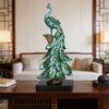 Ornament Resin Sculpture Decorative Figurine Garden Decor Home Office Artistic Tabletop Accent