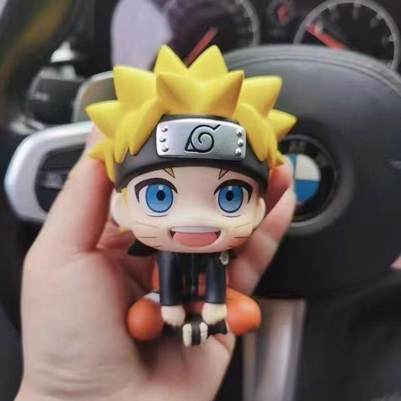 Doll Naruto Cartoon Pvc Q Version Uzumaki Naruto Room Decoration Cute Cartoon