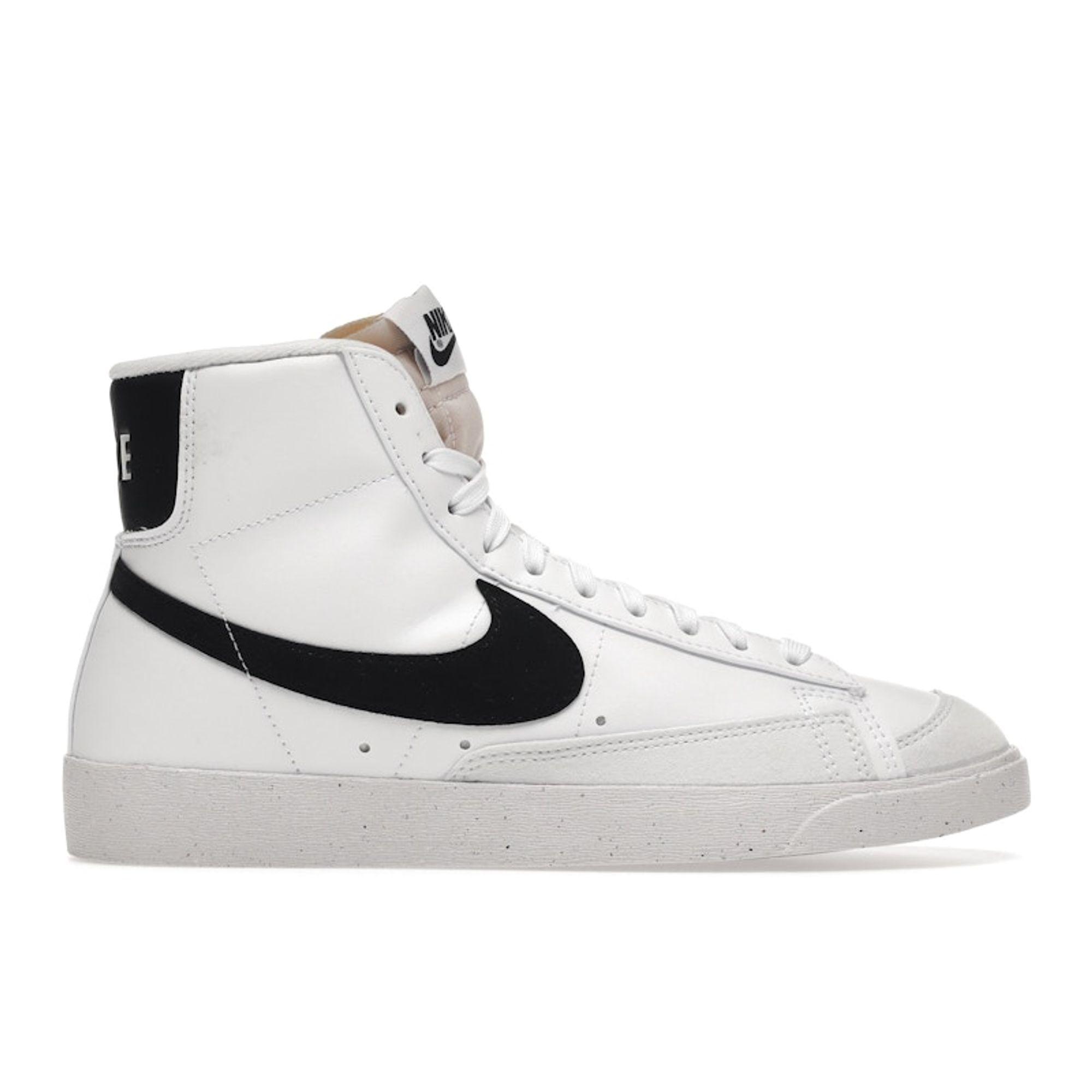 

Nike Blazer Mid 77 Next Nature White Black Women Sneakers DO1344-101 36.5