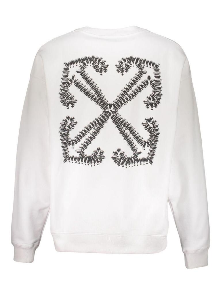 Men’s Classic Arrow Print Hoodie - Round Neck, Autumn 2025 Collection: Versatile, Fashionable & Long Sleeve.