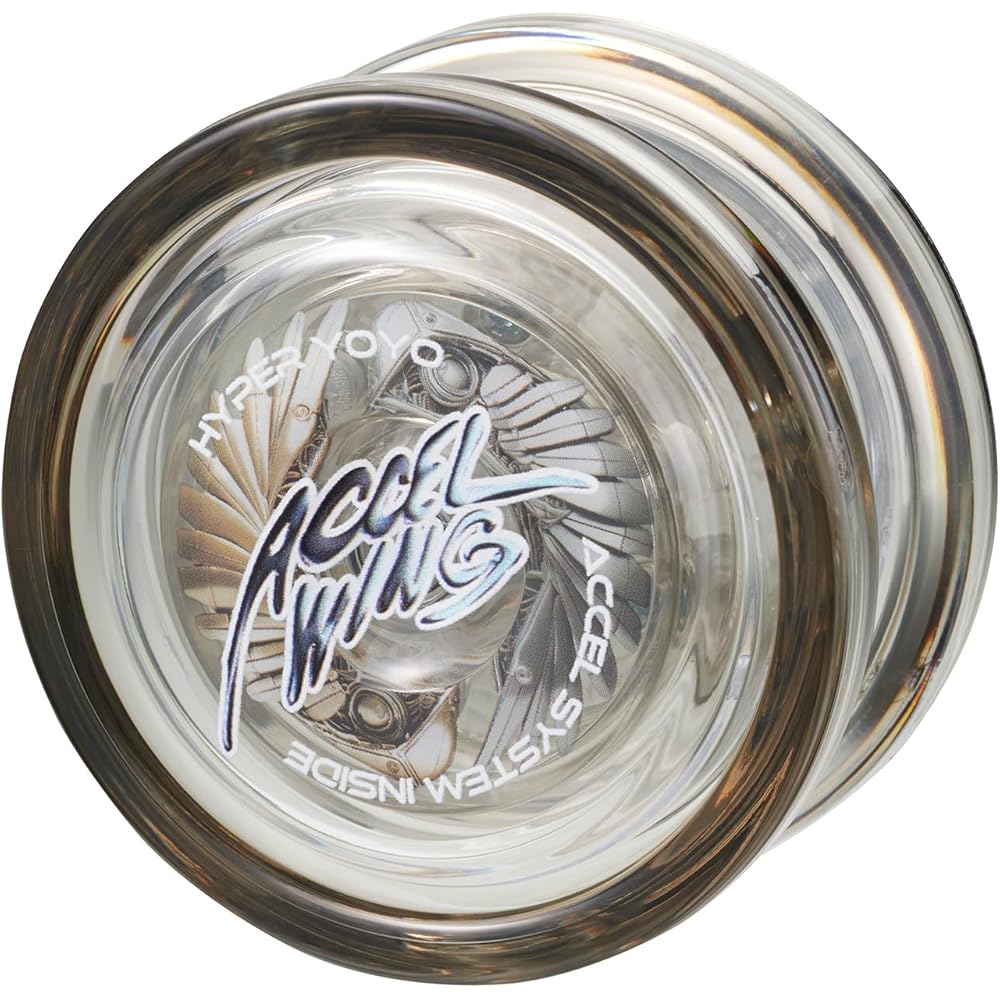 Bandai Hyper Yo-Yo Accel Classic Ivory Color with Accel Wing Toy