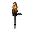 Solar Garden Led Hedgehog Figurine Lamp With Waterproof For Landscape Decoration
