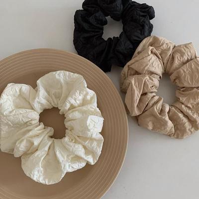 Koreanische Frauen Elastische Haargummis Weiß Schwarz Kaffee Haarbänder Mädchen Kinder Pferdeschwanz Haargummis Accessoires