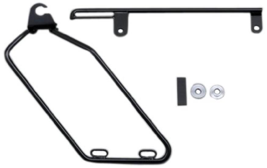 

Черная боковая поддержка кронштейна кофра Daytona для Softail 79323 и комплект, (Только слева), Модели 2003-2013 годов, чёрный