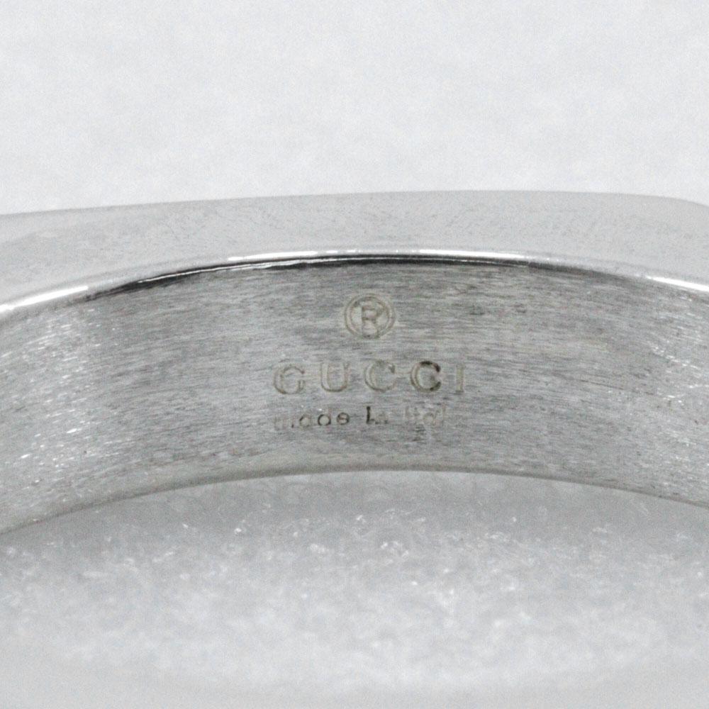GUCCI bolt Ring Silver925 #5.4(US Size) 6.8g Women Used