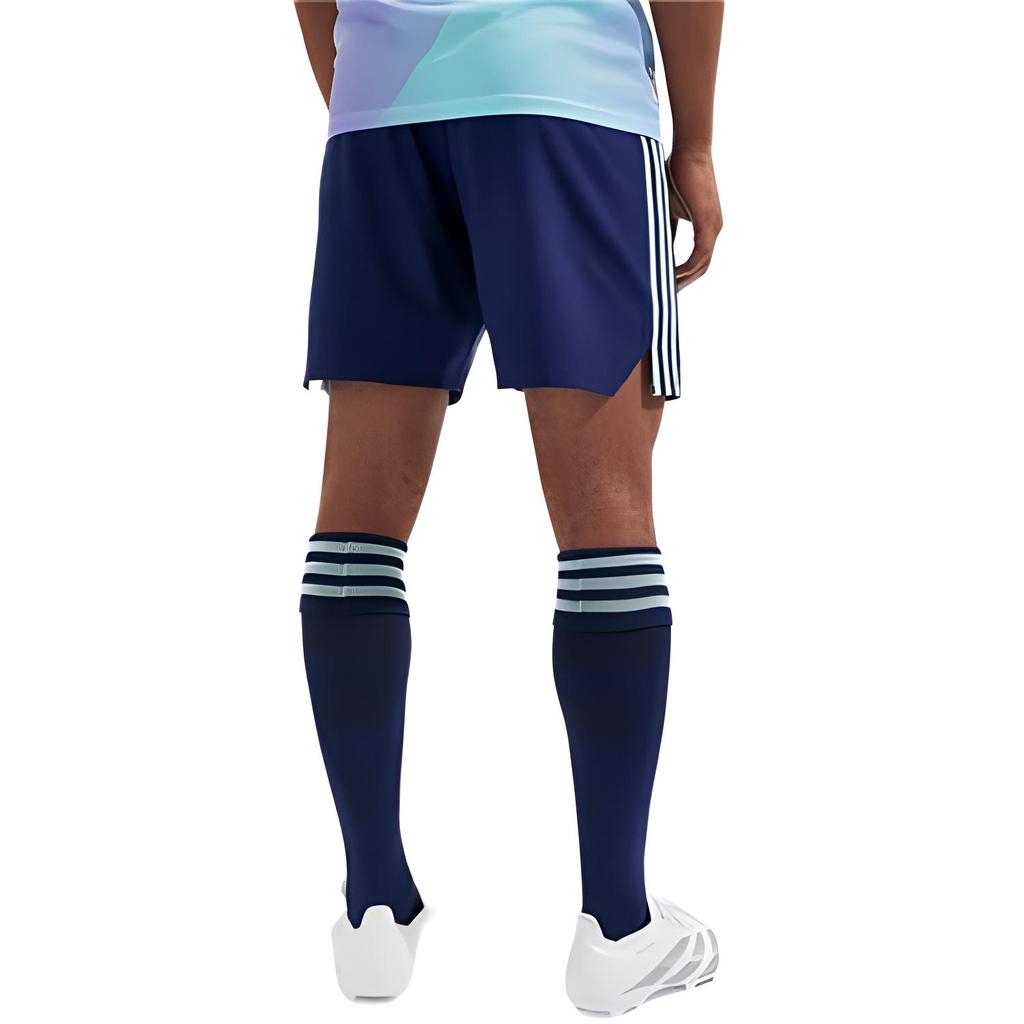 adidas Originals Authentic Third Lightweight Warm Stylish Mid-Rise Shorts Football Pants Men Shorts Navy-Blue JX7080