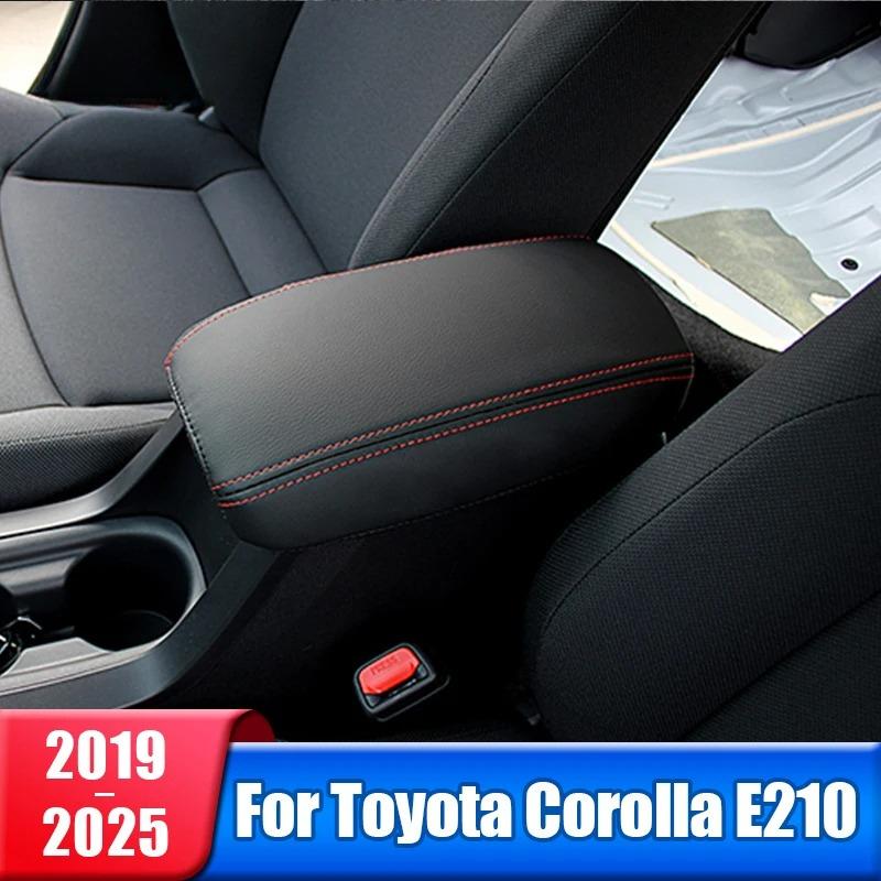 Car Center Console Armrest Box Cover For Toyota Corolla E210 2024 2025 Hybrid Leather Case Accessories