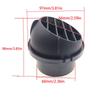 1x/2x 60mm Kanał grzewczy Wylot ciepłego powietrza Kierunkowy obrotowy kanał grzewczy samochodu Wylot ciepłego powietrza dla Eberspacher Webast