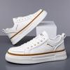 2026 Men's Casual  Fashion Outdoor Shoes Leather Thin Strap Design Round Toe Soft  Lightweight Walking Shoes Flat Designer Shoes