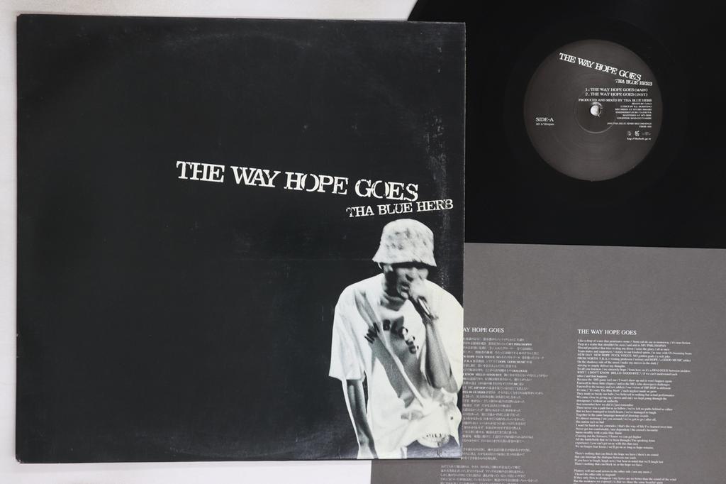 12inch Record THA BLUE HERB  Way Hope Goes TBHR035 Tha Blue Herb R 2005 Japan Japanese Club Dance Used